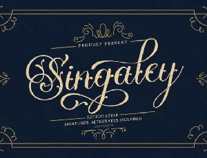 Singaley font