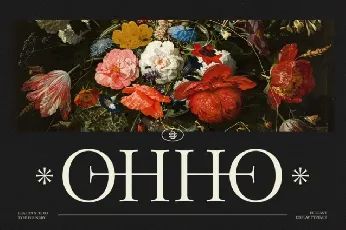 Ohho font