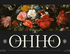 Ohho font