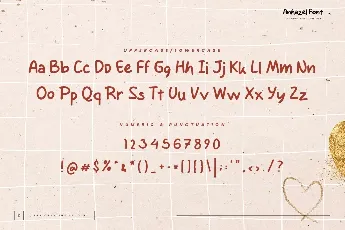 Anhazel Personal Use font