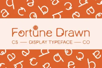 CS Fortune Drawn font