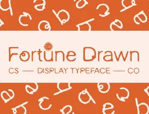 CS Fortune Drawn font