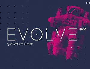 MADE Evolve Sans Family font