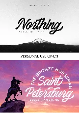 Northing font