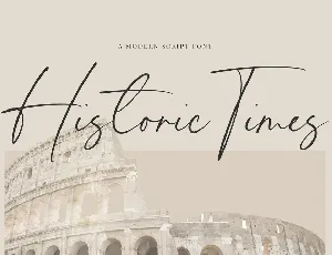 Historic Times font