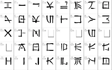 Far East font