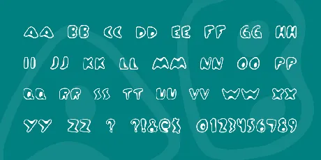 Zinc Boomerang font