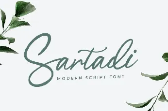 Sartadi font