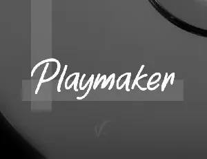 Playmaker Handwritten font