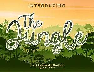 The Jungle font