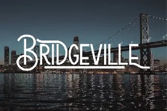 Bridgeville font