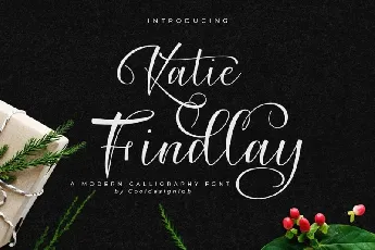 Katie Findlay Script font