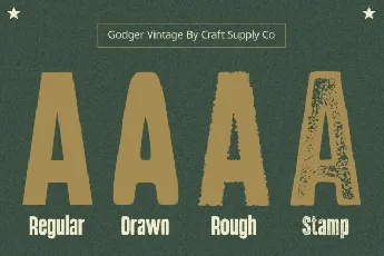 Godger Vintage font