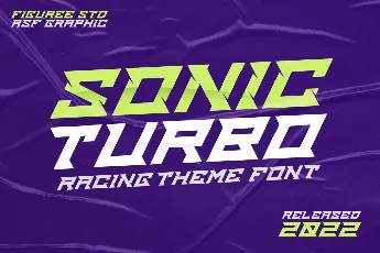 Sonic Turbo font