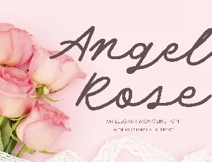 Angel Rose font