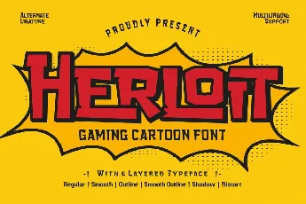 HERLOIT Trial font