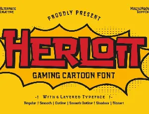HERLOIT Trial font