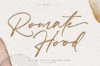 Romate Hood font