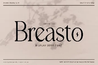 Breasto font