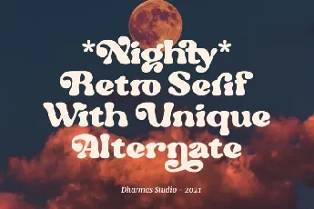 Nighty font