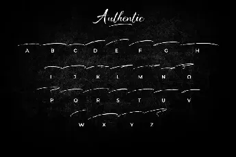 Authentic Brush font