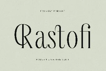 Rastofi font