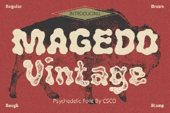 Magedo Vintage font