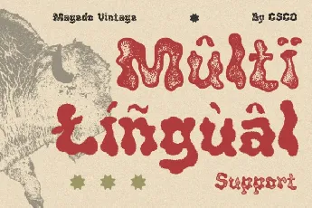 Magedo Vintage font