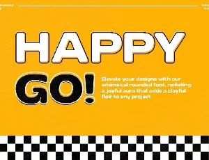 Happy Go font