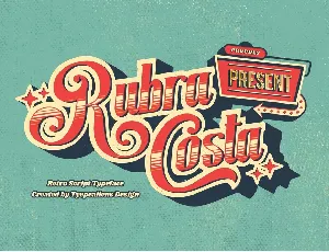 Rubra Costa font