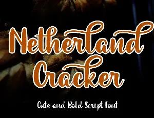 Netherland Cracker Script font