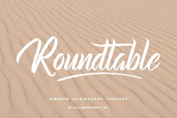 Roundtable Demo font