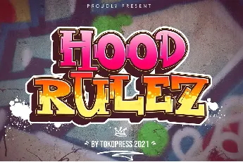 Hood Rulez font