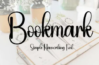 Bookmark Script Typeface font