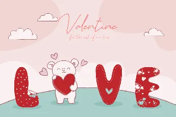 Valentine Ornaments Demo font