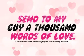 Valentine Ornaments Demo font