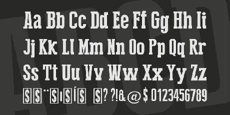 Press Serif Cool font