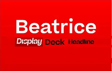 Beatrice Family font