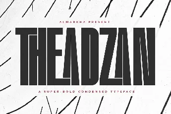 Theadzan font