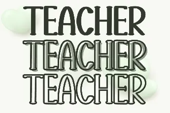 Teacher Grincher font