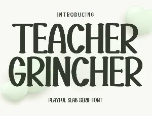 Teacher Grincher font