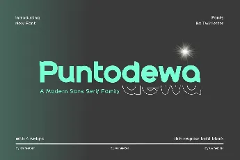 Puntodewa font