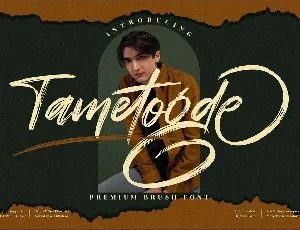 Tametogde font