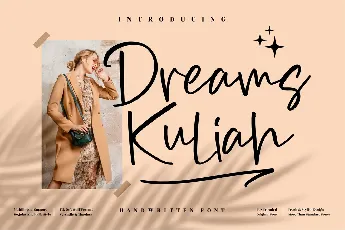 Dreams Kuliah font