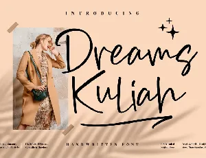 Dreams Kuliah font