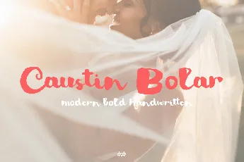 Caustin Bolar Demo font