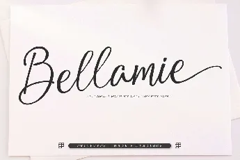 Bellamie font