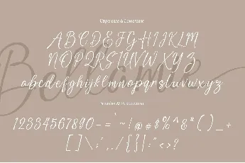 Bellamie font