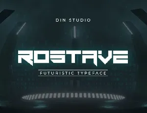 Rostave font