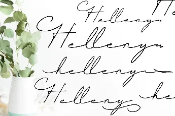 Helleny font